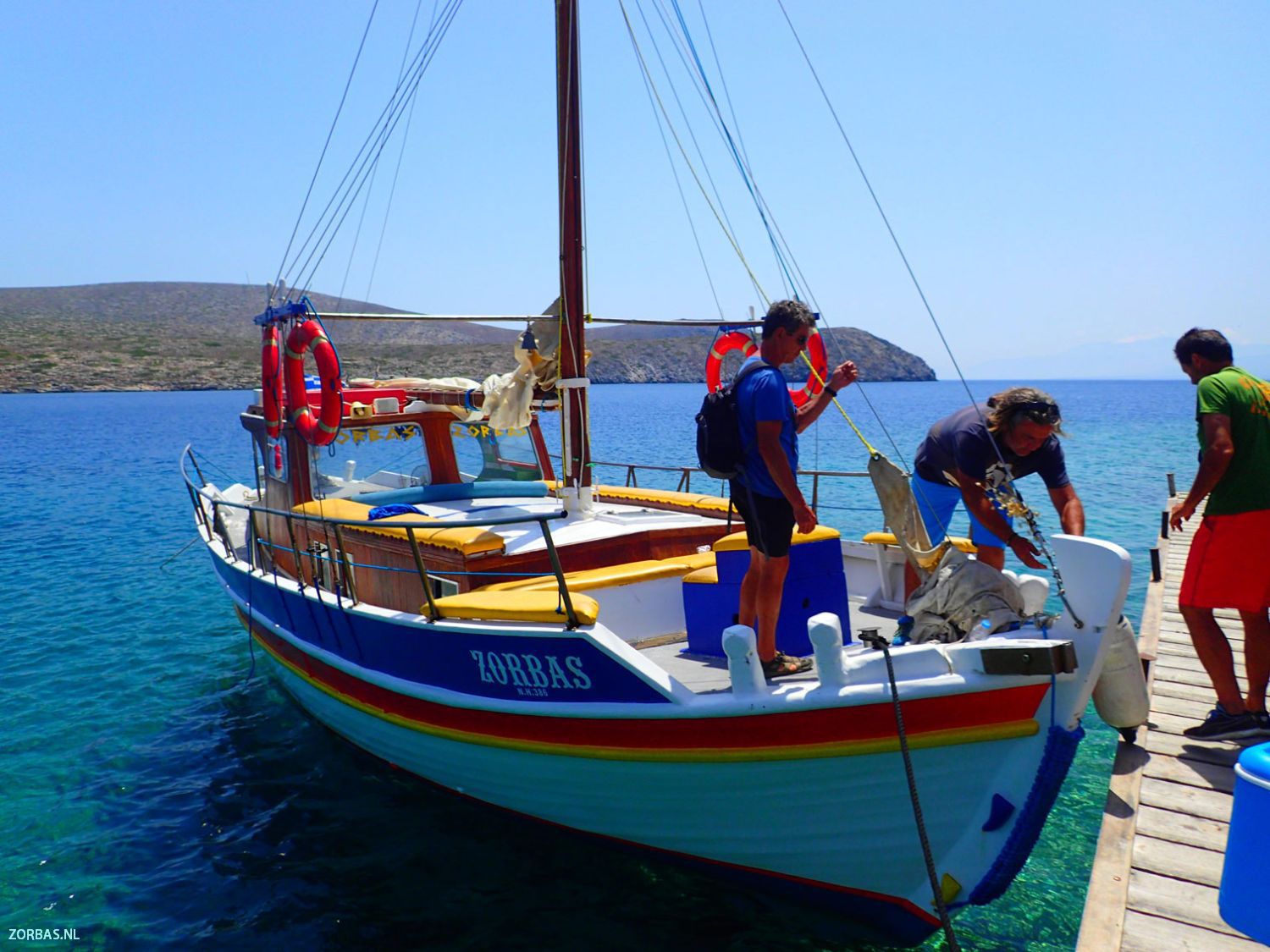 boat safari crete