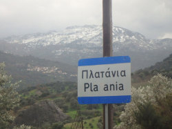 Car+Route+Crete+Roadsign