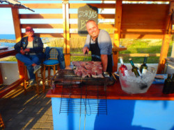 BBQ party on Crete