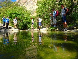 Walking in Crete nature
