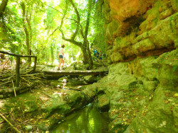 Walking in Greek Cretan Gorges