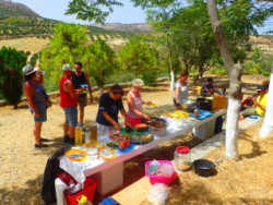 Coockingcourses on Crete Greek Food