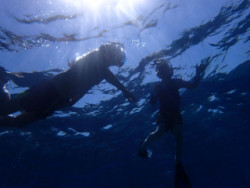 Snorkelling on Crete Greece