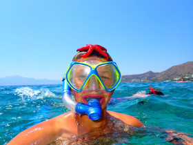 Snoreling on Crete Greece mediteranian sea (10)