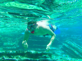 Snoreling on Crete Greece mediteranian sea (100)