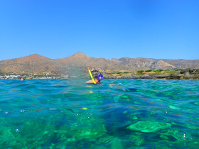 Snoreling on Crete Greece mediteranian sea (66)