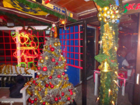 Dinner at christmass on Crete Greece