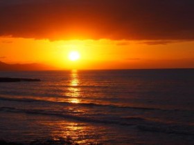 Photo from crete sunset holiday