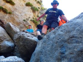 Hiking in the summer on Crete