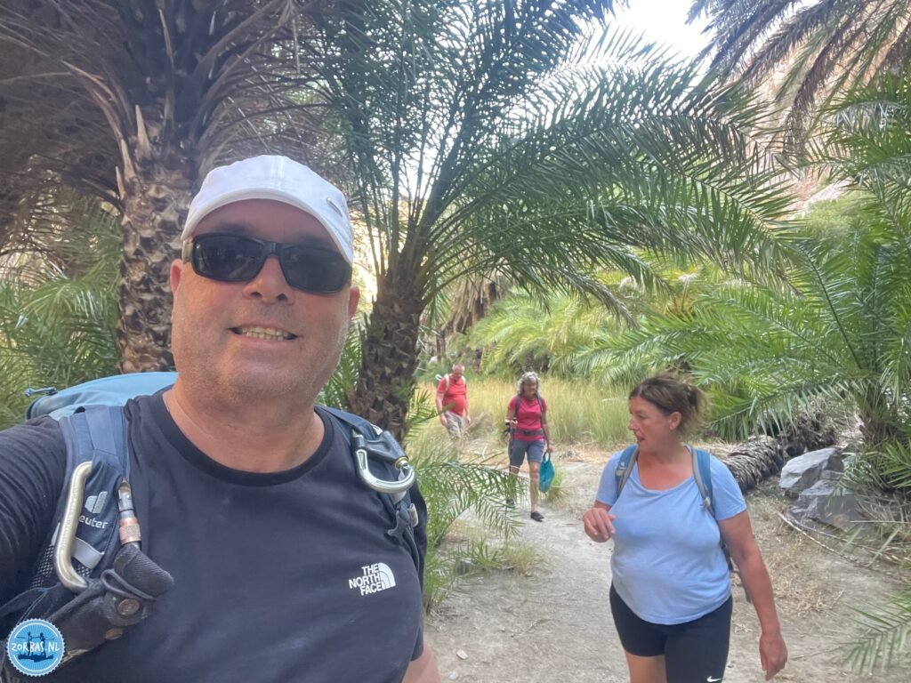 Hike the beautiful palm gorge of Preveli on Crete. The longest palm gorge in Europe!