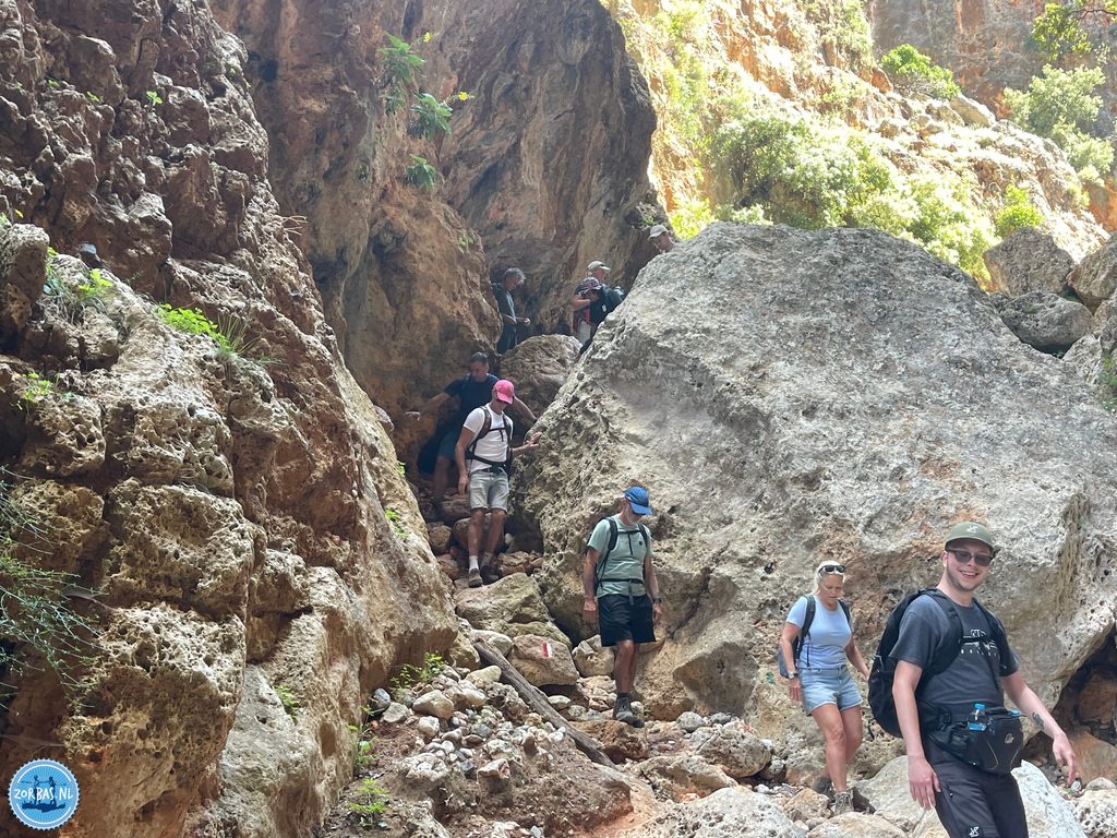 Hiking on Crete is a great experience. There are many beautiful routes and gorges to hike. Zorba Crete has over 100 walks and hikes, so come on holiday with us and join us for a great hike.